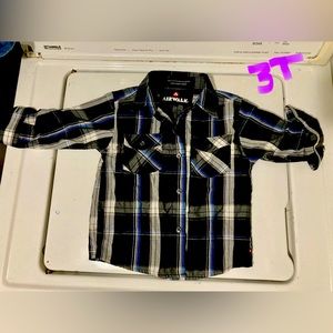 Toddler Boys AirWalk Button Down NWOT